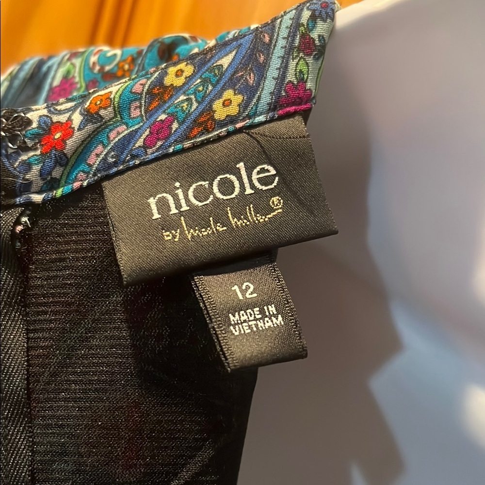 Nicole by Nicole Miller Slit Sleeve Dress - Picture 11 of 12